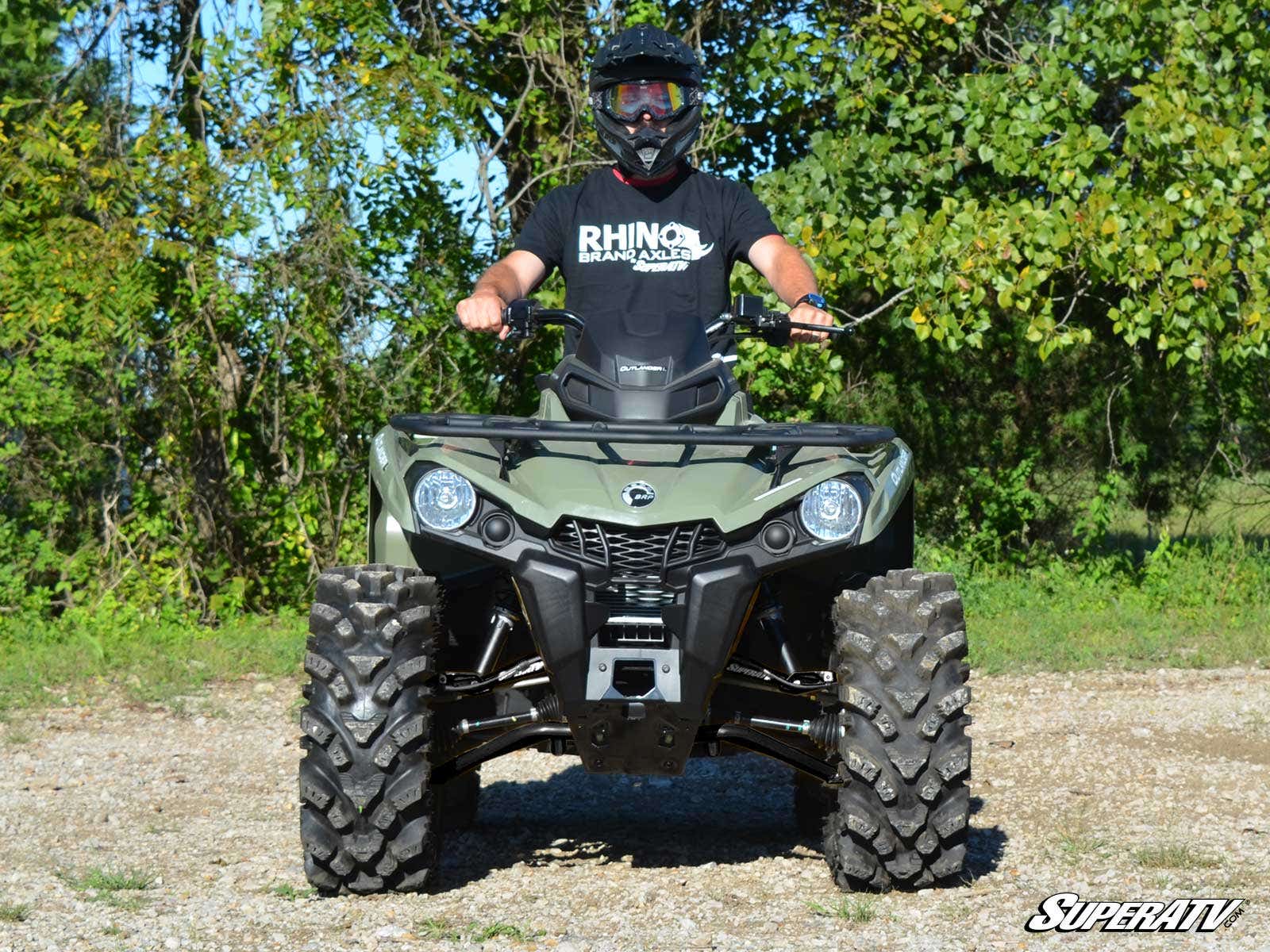 Bras triangulaires déportés avant 1,5" à dégagement élevé SuperATV Can-Am Outlander/Renegade