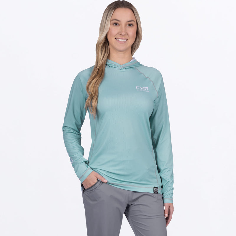 FXR Women's Derby Air UPF Pullover Hoodie
