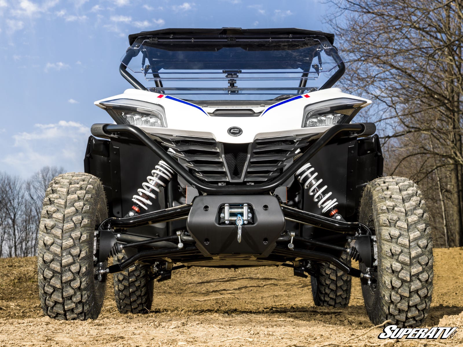 SuperATV CFMoto ZForce 950 High Clearance 1.5" Forward Offset A-Arms