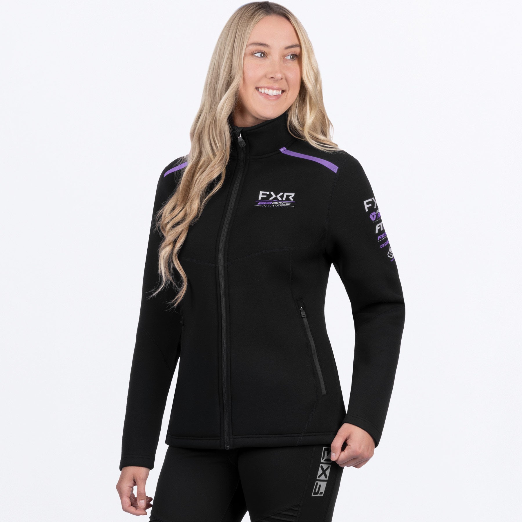 FXR Women's Race Division Tech Zip Up