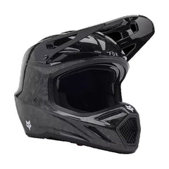 Casque MX Fox Racing V3 RS Carbon Solid - Noir / TP
