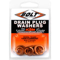 Bolt Copper Drain Plug Washer Kit