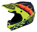 Casque Troy Lee Designs SE4 Polyacrylite MIPS Warped (Liquidation)