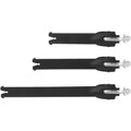 Kit de sangles noires Alpinestars pour Tech 10