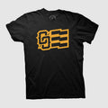T-shirt Crooked Clubhouse avec icône (Liquidation)