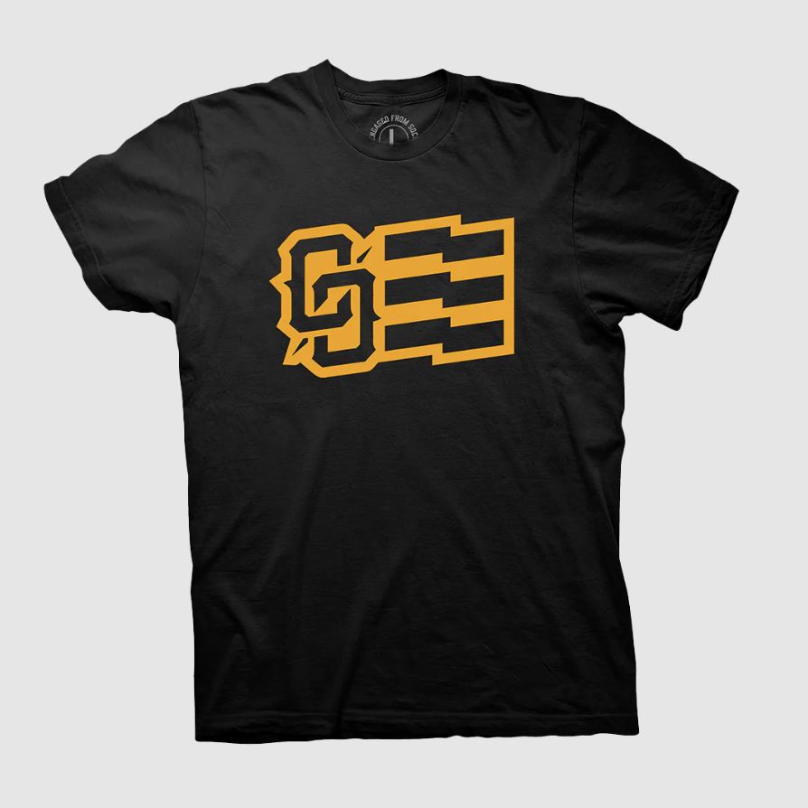 T-shirt Crooked Clubhouse avec icône (Liquidation)