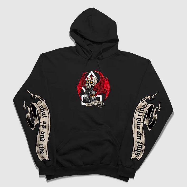 Crooked Clubhouse Shut Up & Ride 4 Hoodie