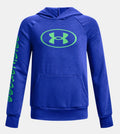 Chandail à Capuchon en Molleton Rival Wordmark Under Armour pour Jeune (Liquidation)