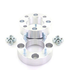 Kit d'élargisseurs de voie en aluminium billette Wolftech - 1" / 4/110 / 12x1,50mm