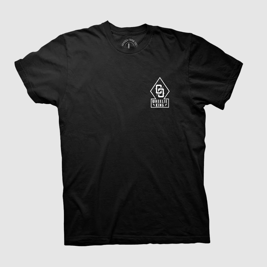 T-shirt Crooked Clubhouse Wheelie King (Liquidation)