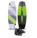 Planche de wakeboard O'Brien Clutch 143 avec fixations Clutch