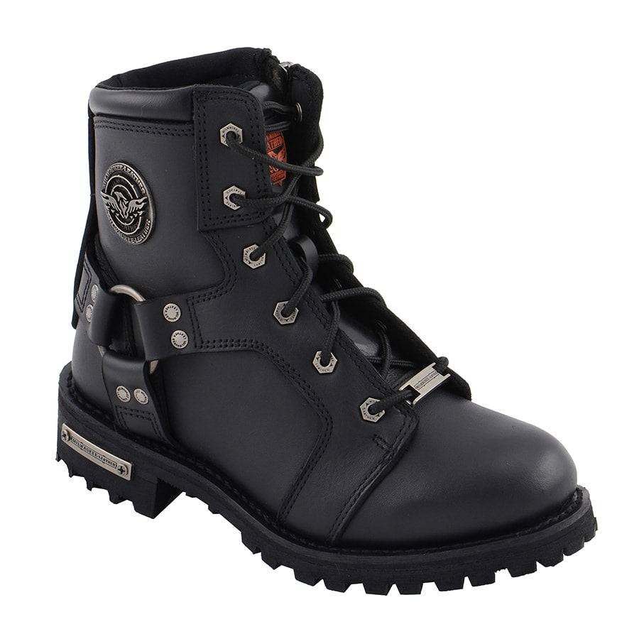 Milwaukee Women's 8" Lace to Toe Harness Boot with Side Zipper (Closeout)