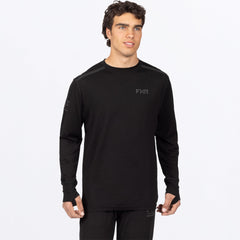 FXR Tenacious Merino Longsleeve - Black / 3XL