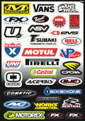 Factory Effex Sponsor Kit C Sticker Sheet
