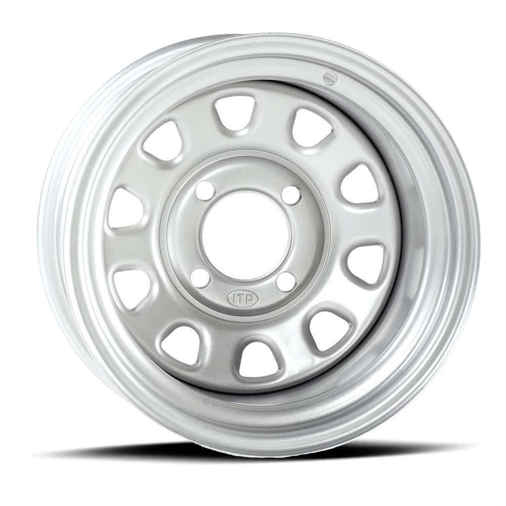 Roue en acier ITP Delta (argent)