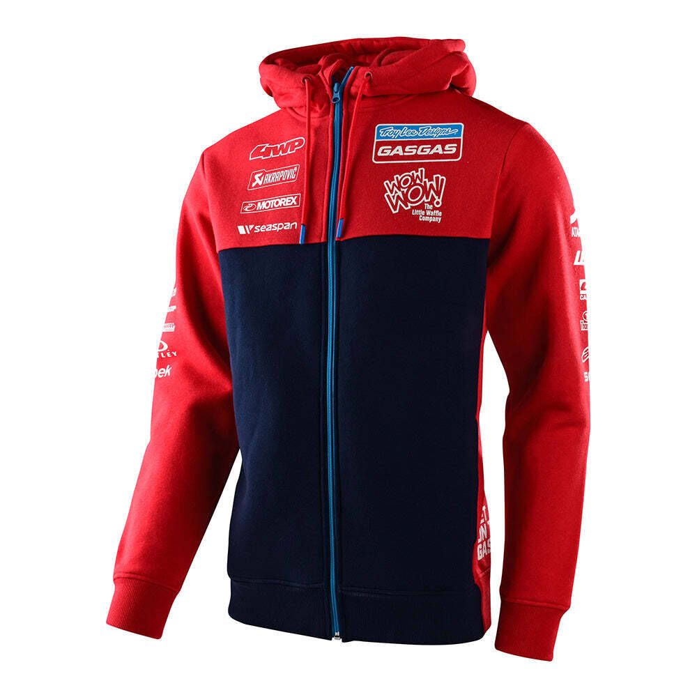 Troy Lee Designs GasGas Team Zip-Up Hoodie