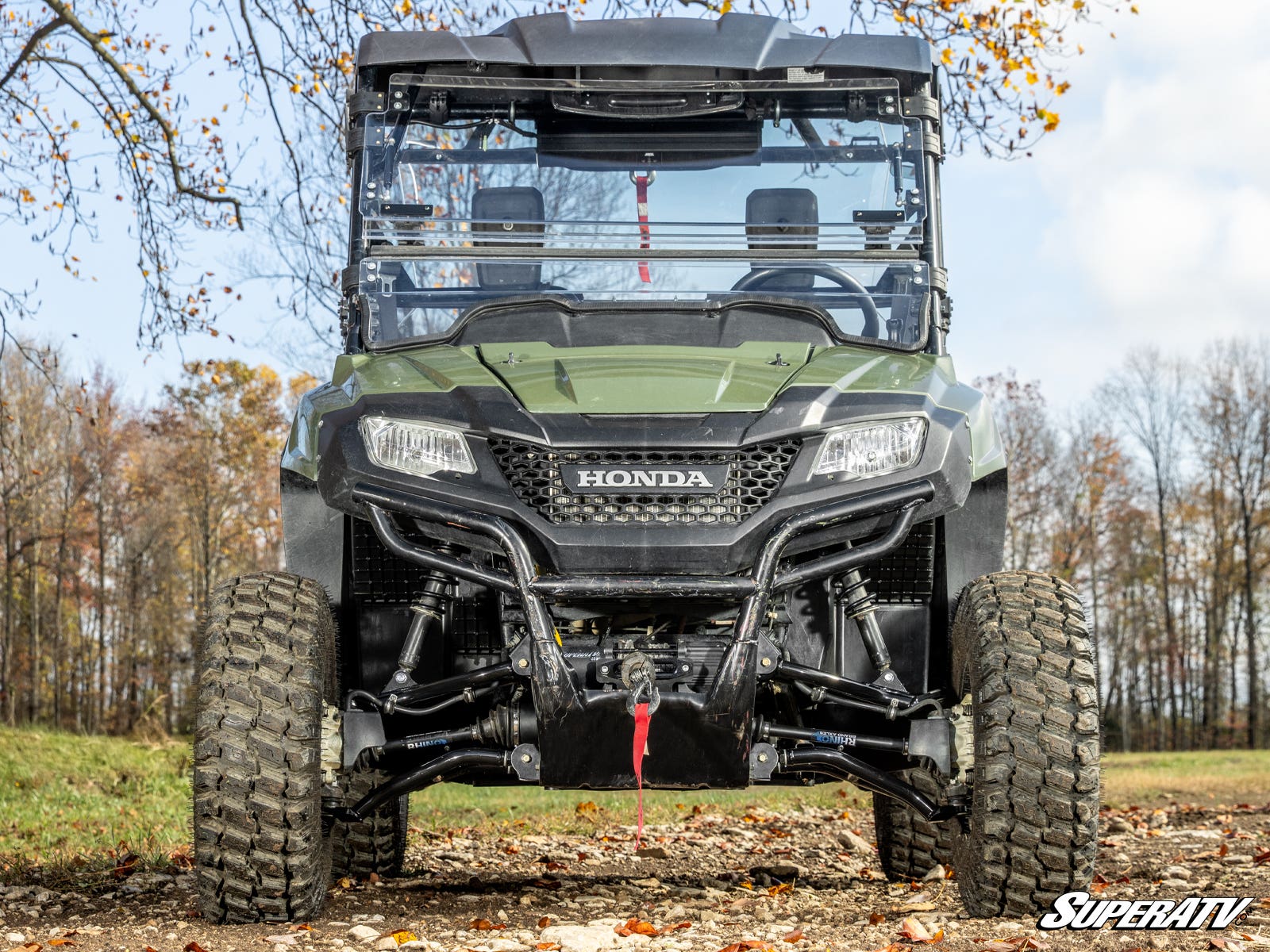 SuperATV Honda Pioneer 700 High Clearance 1.5" Forward Offset A-Arms