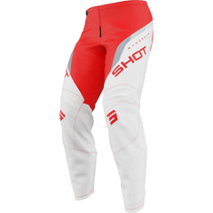 Shot Race Gear Youth Draw Daytona Pant - Red / 8/9