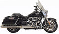 Bassani Road Rage III Stainless Steel Long 2-Into-1 Exhaust