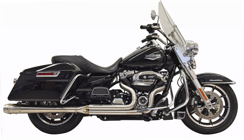 Bassani Road Rage III Stainless Steel Long 2-Into-1 Exhaust