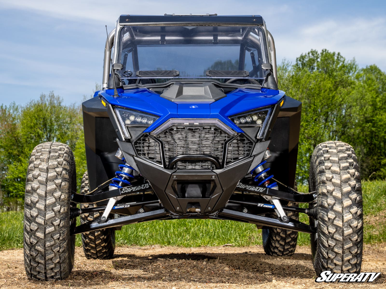 Bras triangulaires Sidewinder de 1,5 po SuperATV pour Polaris RZR