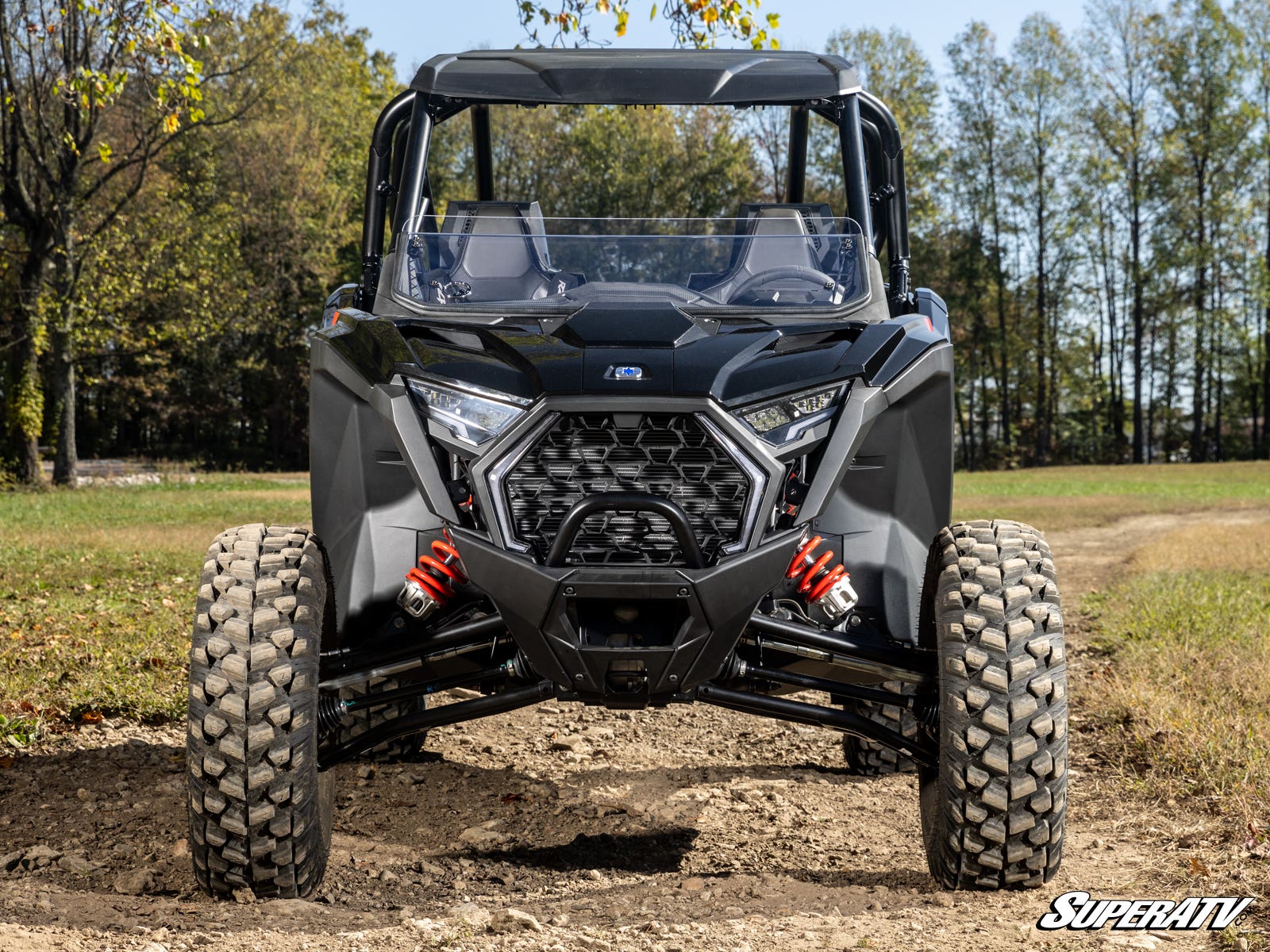 Pare-brise avant demi-hauteur en polycarbonate SuperATV