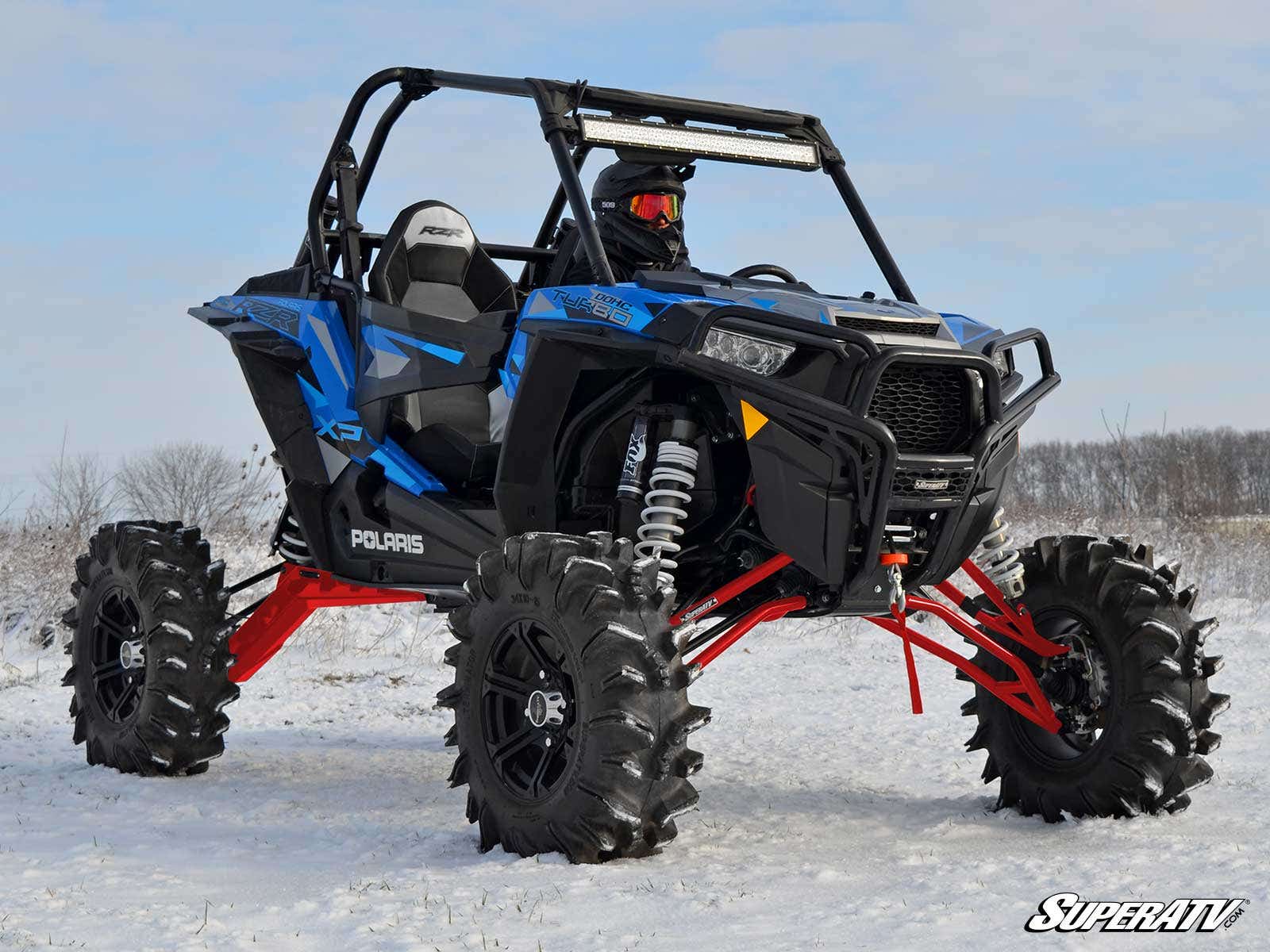 Kit d'élévation SuperATV de 10 pouces pour Polaris RZR XP Turbo