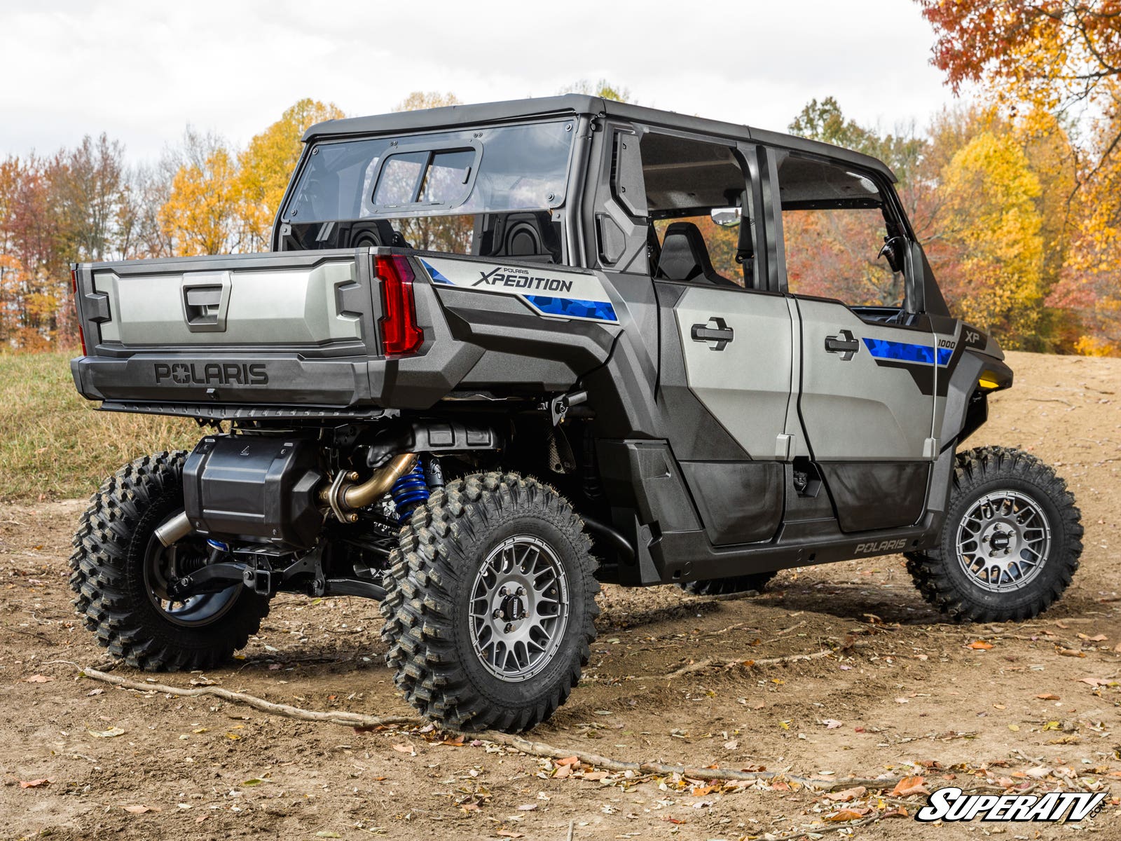Pare-brise arrière coulissant en polycarbonate SuperATV pour UTV