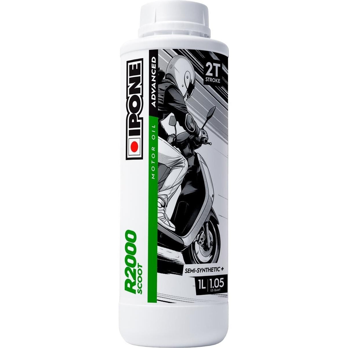 Ipone R2000 Scoot Semi-Synthetic API TC Motor Oil