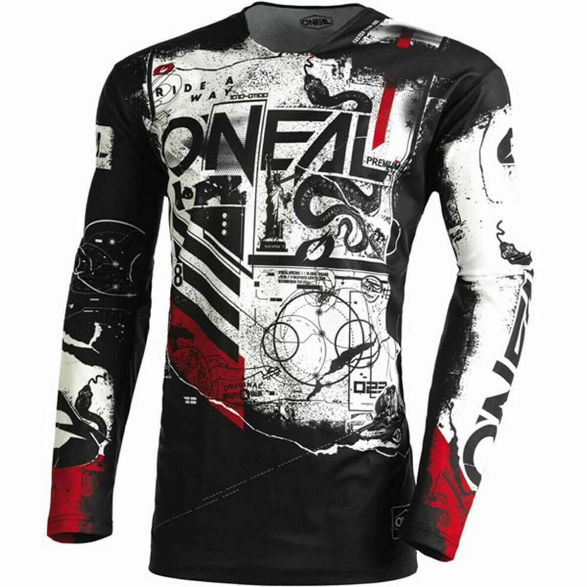 Maillot MX O'Neal Mayhem Scarz (2024)