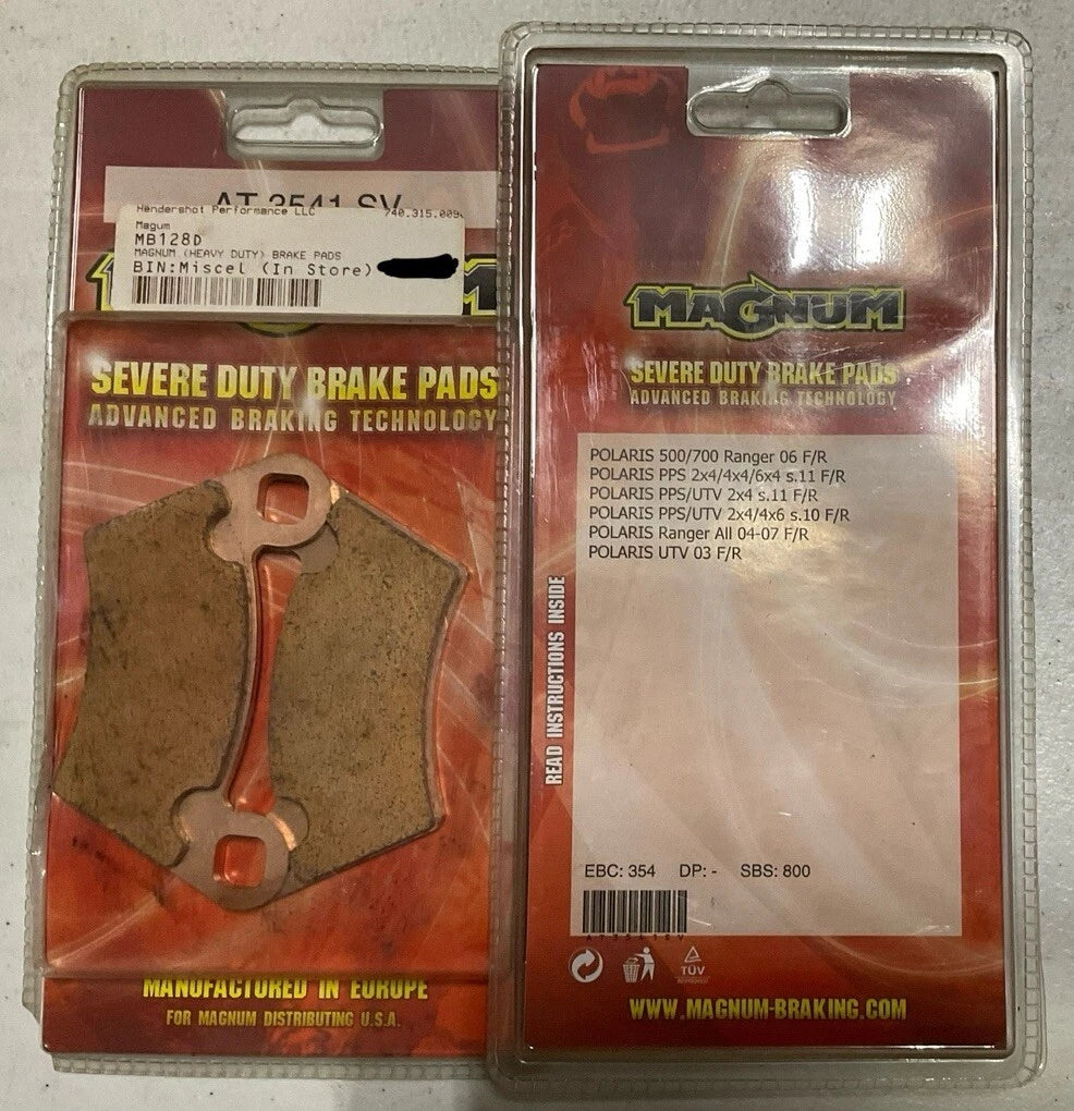 Plaquettes de frein Magnum ultra robustes
