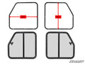 SuperATV Sliding Window Insert for SuperATV Poly Cab Doors
