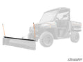 Kit Déflecteur et Marqueur pour Chasse-neige Plow Pro SuperATV