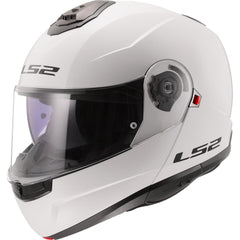 LS2 Strobe II Helmet - Gloss White / 3XL