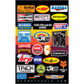 D'COR Visuals Throwback Decal Sheet