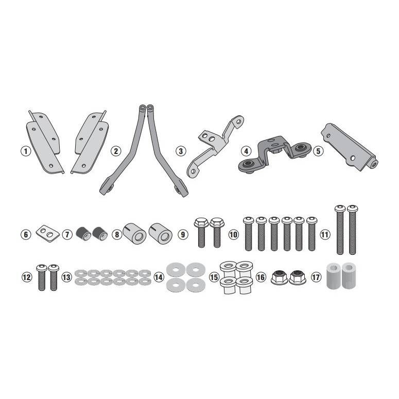 Givi Top Case Specific Rack