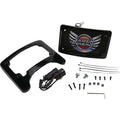 Custom Dynamics Turn Signal Eliminator with Tri Radius Iluminated Plate Frame