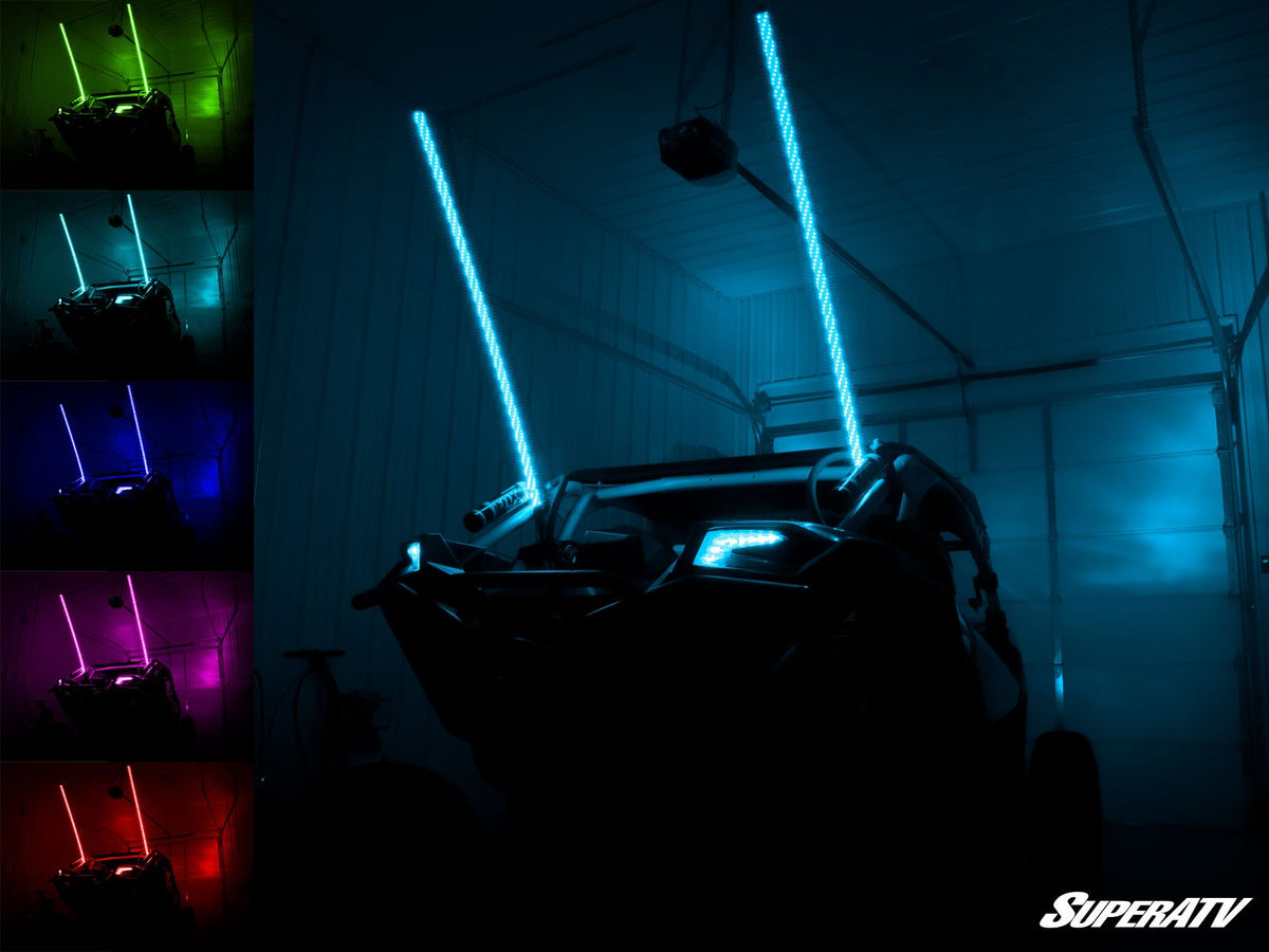 Feux de fouet à LED RGB SuperATV