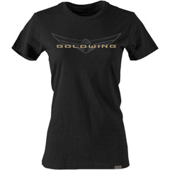Factory Effex Women's Goldwing Sketched Tee - Black / M