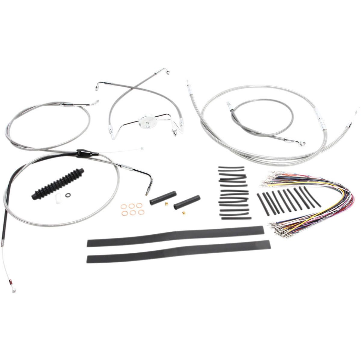 Kit d'installation de guidon Magnum XR noir en vinyle