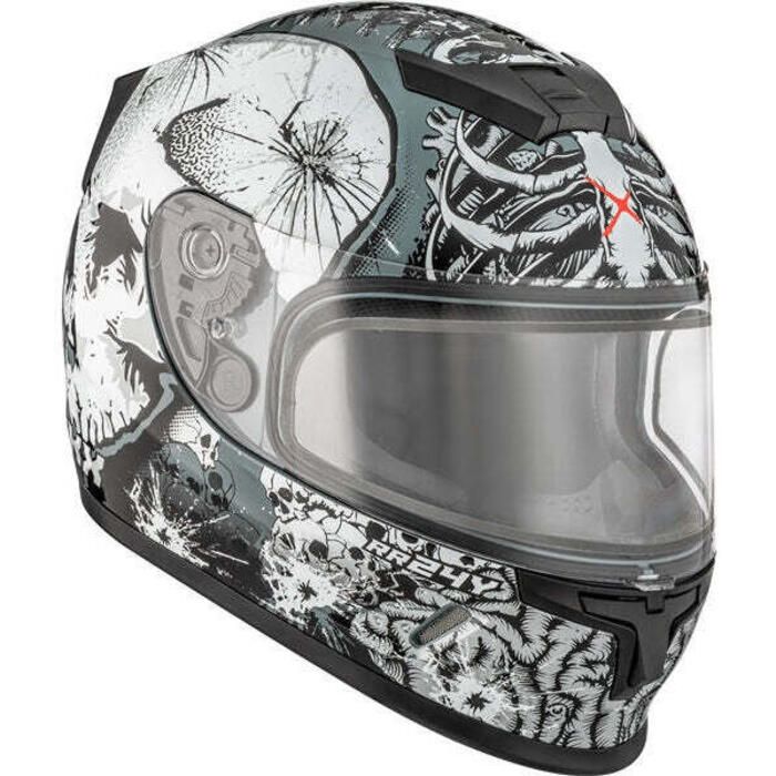 CKX Youth RR24Y Frak Double Lens Full Face Helmet