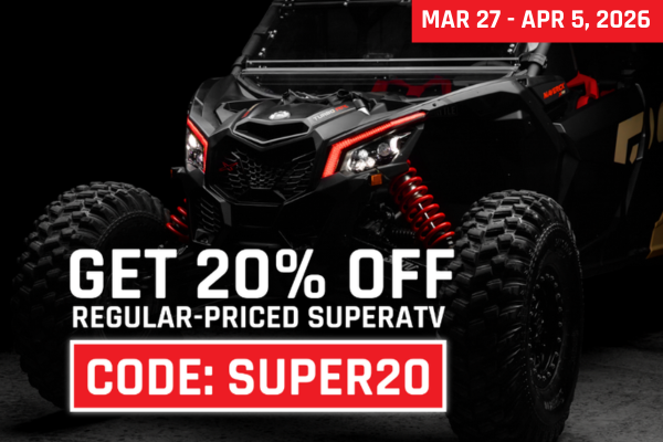 20% off SuperATV Sale