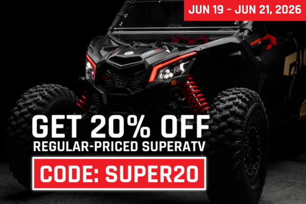 20% off SuperATV Sale